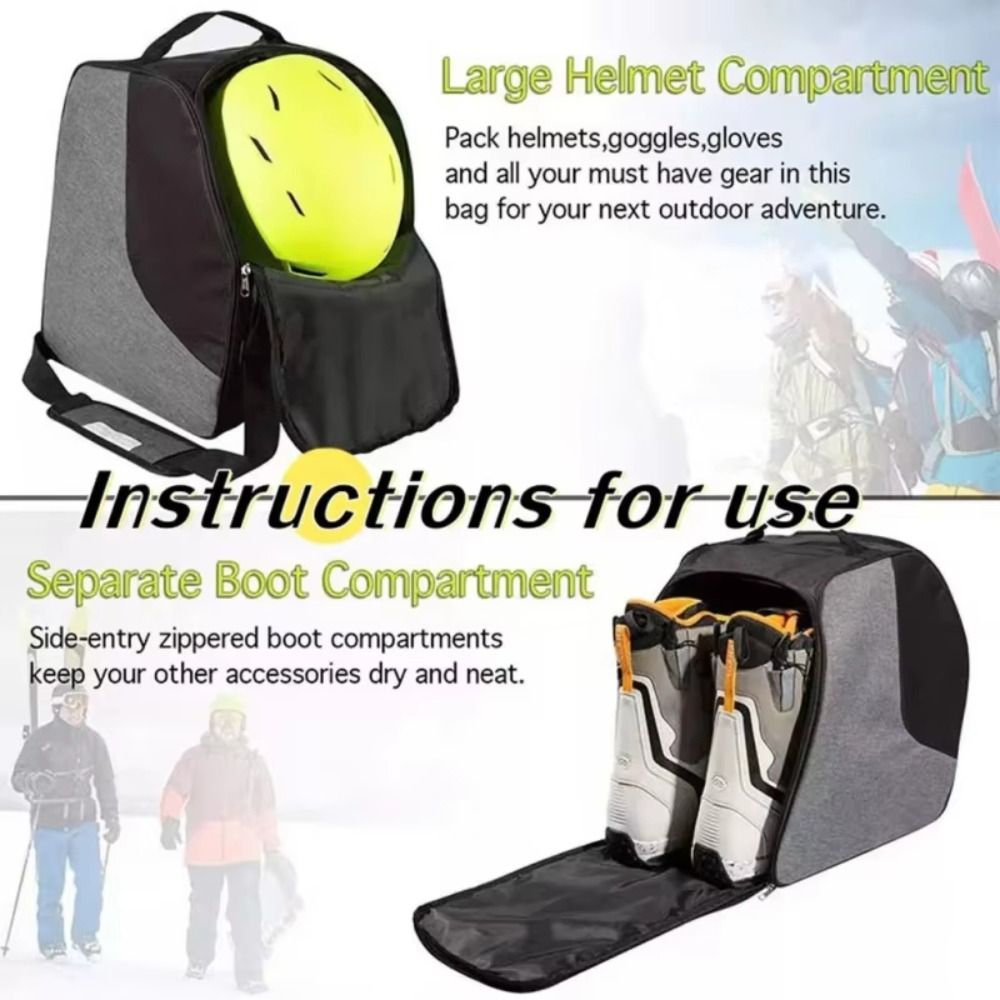 Ski Glove Waterproof - Bolsa impermeável para botas de esqui,