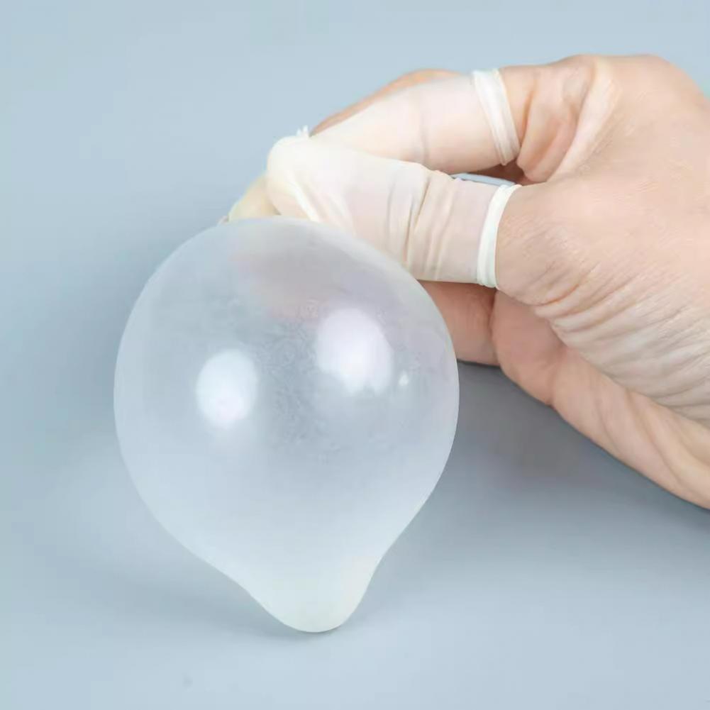 Latex Disposable Glove - 1000 Unidades de Protetores de Dedo