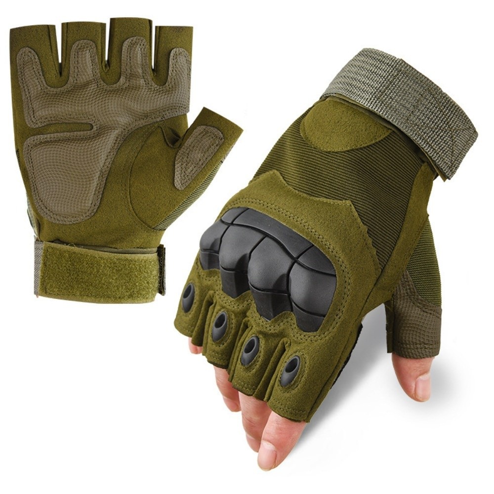 Luvas de Motocicleta Sem Dedos - Motorcycle Glove Knuckle avaliação e preço