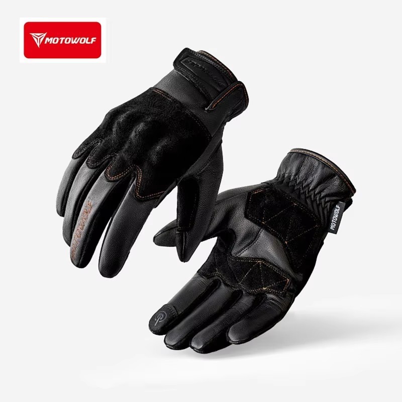 Luvas de Couro para Motociclet - Motorcycle Glove Knuckle avaliação e preço