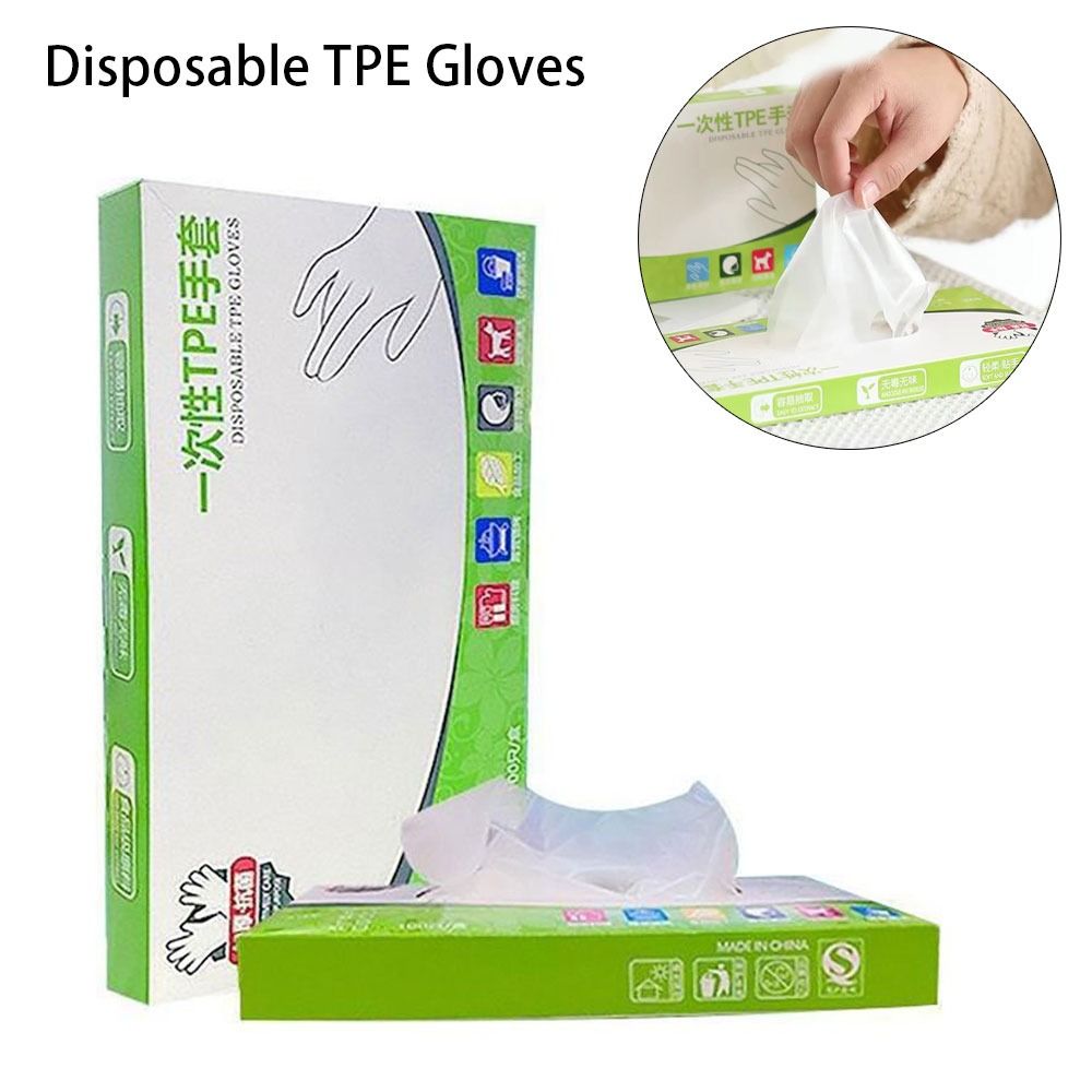 100 pçs luvas descartáveis de  - Latex Disposable Glove avaliação e preço