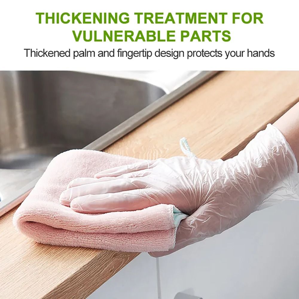 100 pçs luvas descartáveis de  - Latex Disposable Glove avaliação e preço
