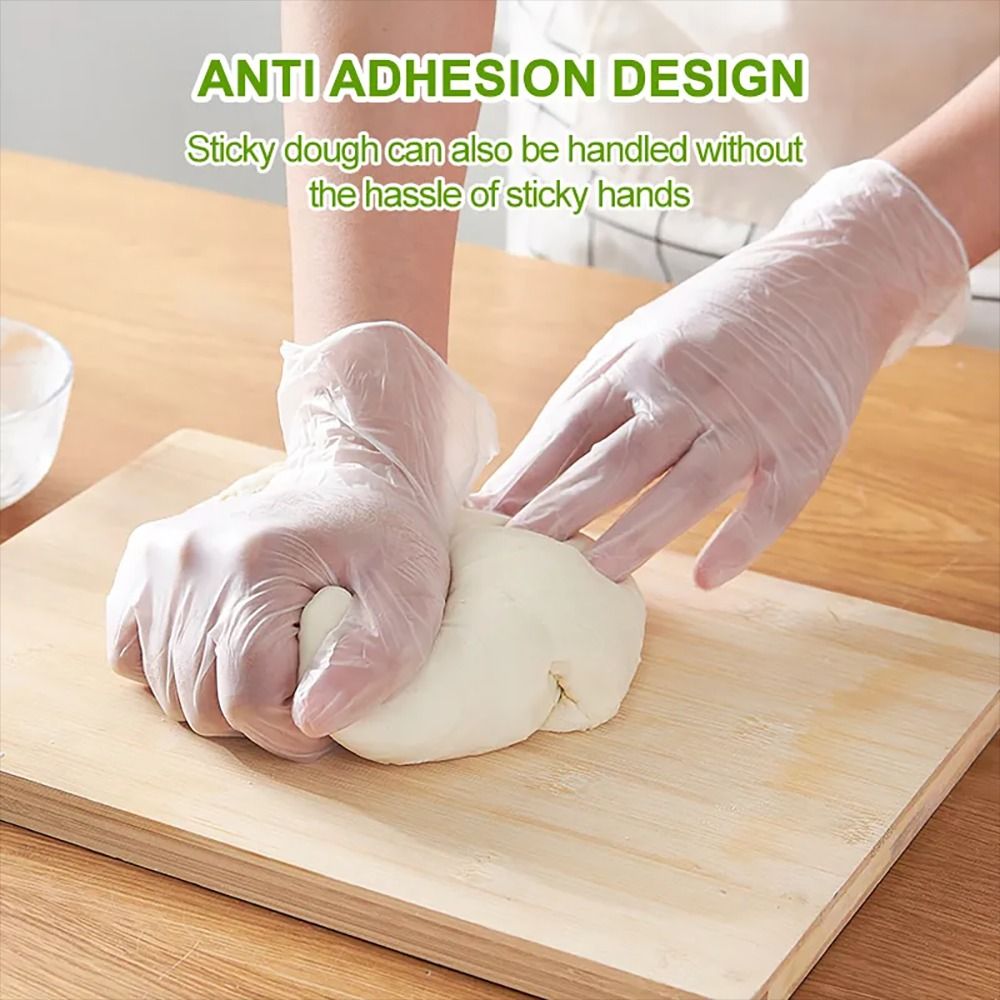 100 pçs luvas descartáveis de  - Latex Disposable Glove avaliação e preço