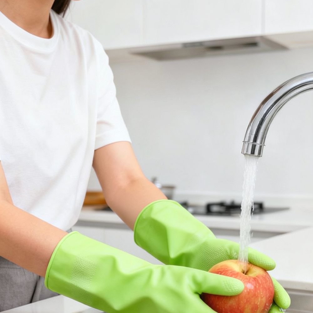 Luvas de nitrilo resistentes p - Dish Glove Rubber avaliação e preço