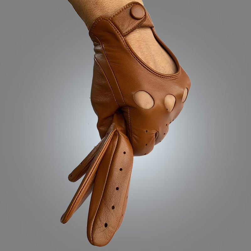 Luvas de couro ultrafinas sem  - Leather Driving Glove avaliação e preço