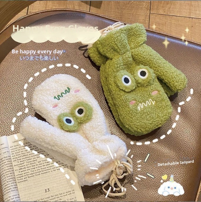 Luvas de Sapo Verde Estilo Cor - Wool Glove Lined avaliação e preço