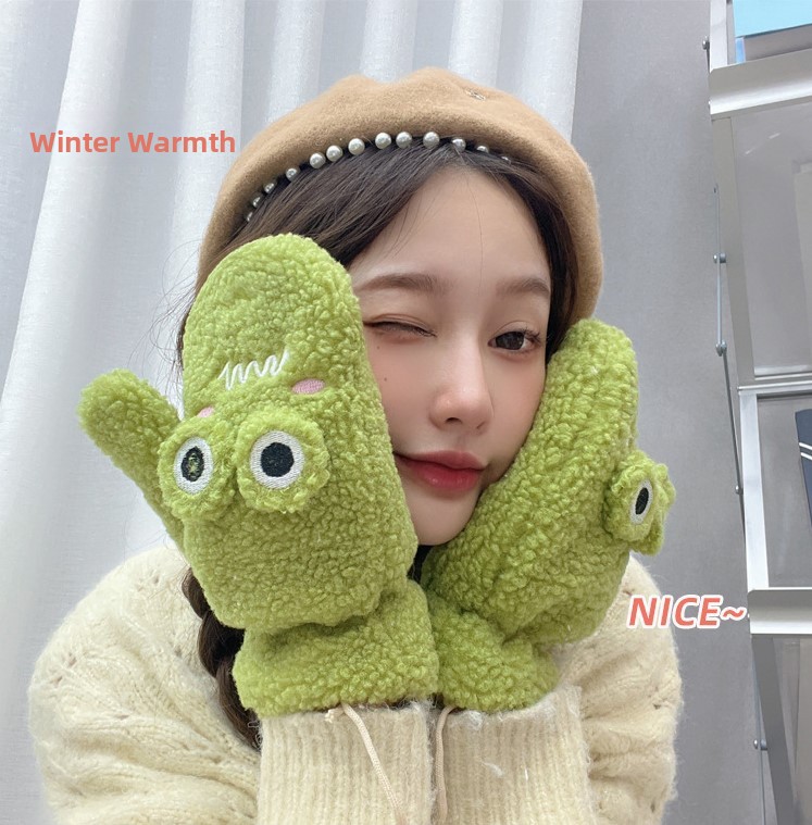 Luvas de Sapo Verde Estilo Cor - Wool Glove Lined avaliação e preço