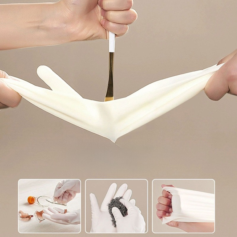Luvas de Nitrila para Lavar Lo - Dish Glove Rubber avaliação e preço
